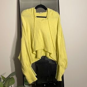 Free People Slouchy Cropped Cardigan